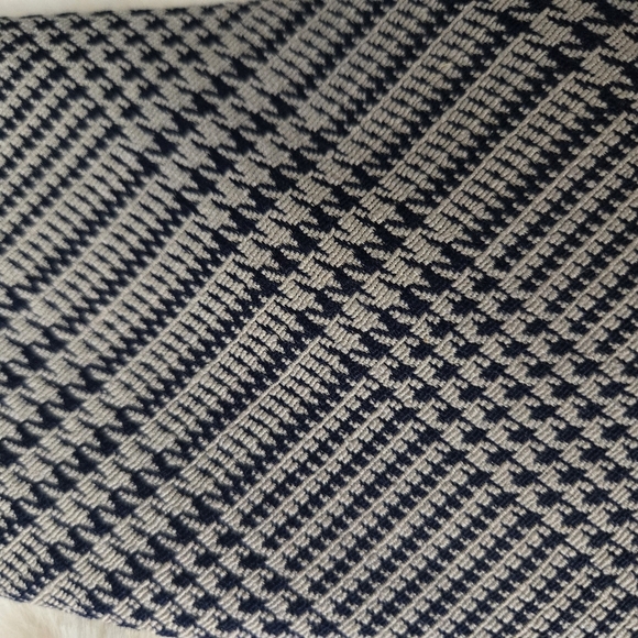 Fendi Men's Tie Hounds tooth Black Gray #080 - Picture 9 of 9